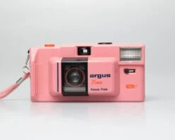 Argus C5F Pink 35mm Film Camera(Argus C5f Pink 35mm Film Camera) -Vintage Camera Store Argus C5F focus free pink 35mm film pns camera 20250805 8