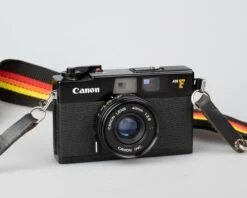Canon® Canon A35F Rangefinder 35mm Camera With Built-in Flash W/ Case (serial 818578)(Canon A35f Rangefinder 35mm Camera With Built In Flash W Case Serial 818578) -Vintage Camera Store Canon A35F 35mm rangefinder camera serial 818578 202304193719