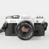Canon® Canon AT-1 35mm SLR With Canon FD 50mm F1.8 Lens(Canon At 1 35mm Slr With Canon Fd 50mm F1 8 Lens)