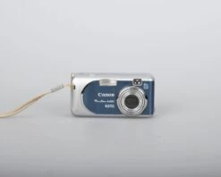 Canon® Canon Powershot A430 4MP CCD Sensor Digicam W/ 2GB SD + Box + A/V Cable (uses AA Batteries)(Canon Powershot A430 4mp Ccd Sensor Digicam W 2gb Sd Box A V Cable Uses Aa Batteries) -Vintage Camera Store Canon powershot a430 4mp digicam camera 20240729 2222