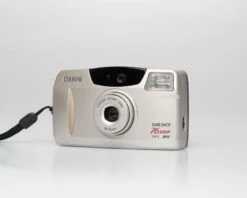 Canon® Canon Sure Shot Zoom 76 Date 35mm Film Camera W/ Case (serial 4575391)(Canon Sure Shot Zoom 76 Date 35mm Film Camera W Case Serial 4575391) -Vintage Camera Store Canon sure shot 76 Zoom date 35mm pns camera serial 4575391 20250314 6