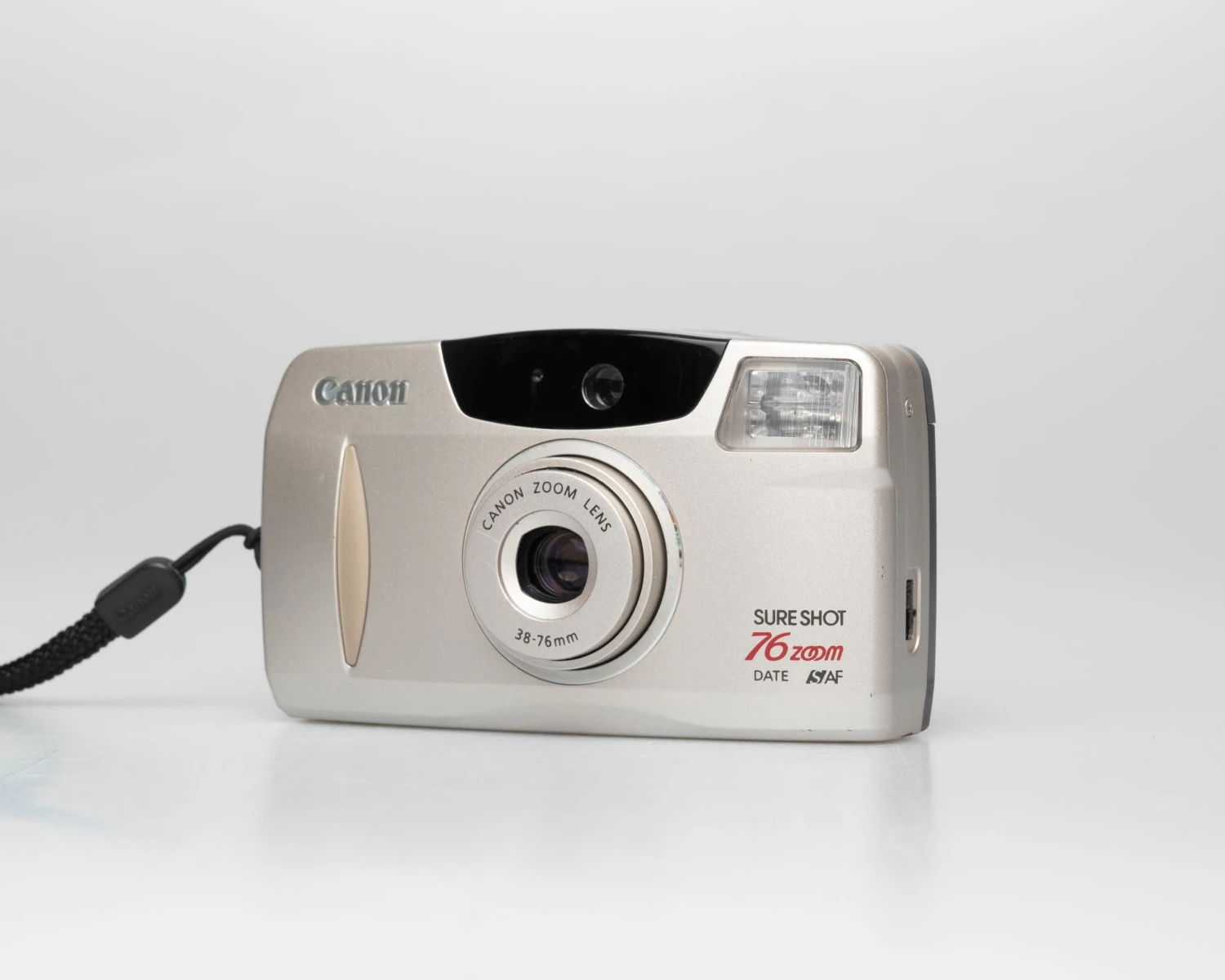 Canon® Canon Sure Shot Zoom 76 Date 35mm Film Camera W/ Case (serial 4575391)(Canon Sure Shot Zoom 76 Date 35mm Film Camera W Case Serial 4575391) - Image 7