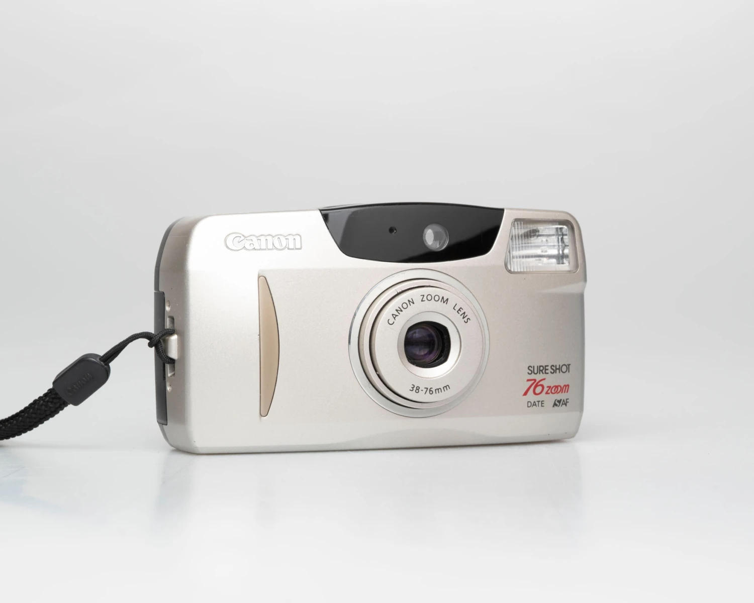 Canon® Canon Sure Shot Zoom 76 Date 35mm Film Camera W/ Case (serial 4575391)(Canon Sure Shot Zoom 76 Date 35mm Film Camera W Case Serial 4575391) - Image 5