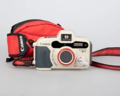 Canon® Canon Sure Shot A-1 Water-resistant 35mm Camera W/ Case (serial 8801904)(Canon Sure Shot A 1 Water Resistant 35mm Camera W Case Serial 8801904)
