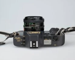 Canon® Canon T70 35mm SLR With FD 50mm F1.8 Lens (serial 1288075)(Canon T70 35mm Slr With 50mm F1 8 Lens Serial 1288075) -Vintage Camera Store Canon t70 35mm SLR serial 128075 202211142203