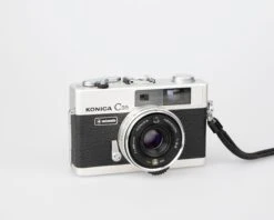 Konica C35 Automatic Ultra-compact 35mm Rangefinder Camera W/ 38mm Hexanon Lens(Konica C35 Automatic Ultra Compact 35mm Rangefinder Camera W 38mm Hexanon Lens) -Vintage Camera Store Konica c35 automatic 35mm rangefinder 202304263924