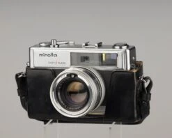 Minolta Hi-Matic 9 35mm Rangefinder Camera With Original Case(Minolta Hi Matic 9 35mm Rangerfinder Camera With Original Case) -Vintage Camera Store Minolta Hi Matic 9 ser707317 20200707 466