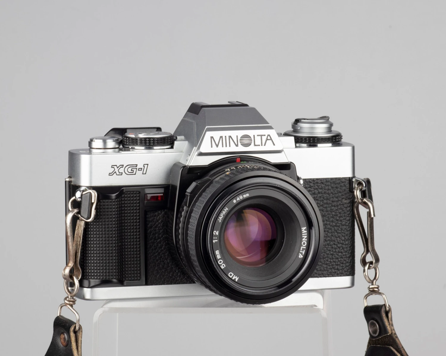 Minolta XG-1n 35mm SLR With 50mm MD Lens (serial 3300630)(Minolta Xg 1n 35mm Slr With 50mm Md Lens Serial 3300630) 1 Minolta XG-1n 35mm SLR With 50mm MD Lens (serial 3300630)(Minolta Xg 1n 35mm Slr With 50mm Md Lens Serial 3300630)