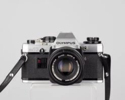 Olympus OM-10 35mm Film SLR W/ Zuiko 50mm F1.8 Lens (serial 2623408)(Olympus Om 10 35mm Film Slr W Zuiko 50mm F1 8 Lens Serial 2623408)