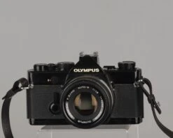 Olympus OM-1 35mm Film SLR W/ Zuiko 50mm F1.8 Lens And Ever-ready Case(Olympus Om 1 35mm Film Slr W Zuiko 50mm F1 8 Lens And Ever Ready Case) -Vintage Camera Store Olympus om 1 serial356498 20201114 501