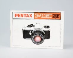 Pentax ME Super 35mm SLR W/ SMC Pentax M 50mm F2 Lens W/ Manual (serial 3711601)(Pentax Me Super 35mm Slr W Smc Pentax M 50mm F2 Lens Serial 3711601) -Vintage Camera Store Penatax ME Super 35mm camera w SMCPentaxM50mmF2 serial3711601 202212112533