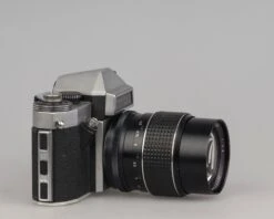 Praktica Nova 1B 35mm SLR Camera With Exaktar 135mm F2.8 Lens(Praktica Nova 1b 35mm Slr Camera With Exaktar 135mm F2 8 Lens) -Vintage Camera Store Praktica PL NOVA1B 35mm SLR camera 20200531 222