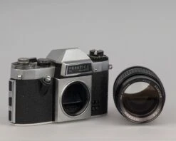 Praktica Nova 1B 35mm SLR Camera With Exaktar 135mm F2.8 Lens(Praktica Nova 1b 35mm Slr Camera With Exaktar 135mm F2 8 Lens) -Vintage Camera Store Praktica PL NOVA1B 35mm SLR camera 20200531 229