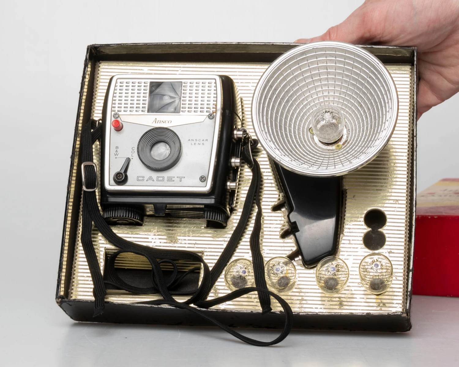 Ansco Cadet Camera Outfit W/ Flash Holder + Bulbs(Ansco Cadet Camera Outfit W Flash Holder Bulbs) 2 Ansco Cadet Camera Outfit W/ Flash Holder + Bulbs(Ansco Cadet Camera Outfit W Flash Holder Bulbs) - Image 2