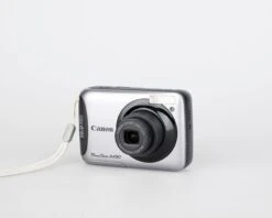 Canon® Canon Powershot A490 Digicam 10 MP CCD Sensor W/ Original Box + Manuals + 2GB SD Card (uses AA Batteries)(Canon Powershot A490 Digicam 10 Mp Ccd Sensor W Original Box Manuals 2gb Sd Card Uses Aa Batteries) -Vintage Camera Store canon powershot A490 10megapixel CCD digicam box manuals 2gbSD 20240106 446