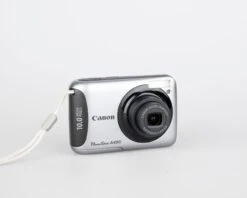 Canon® Canon Powershot A490 Digicam 10 MP CCD Sensor W/ Original Box + Manuals + 2GB SD Card (uses AA Batteries)(Canon Powershot A490 Digicam 10 Mp Ccd Sensor W Original Box Manuals 2gb Sd Card Uses Aa Batteries) -Vintage Camera Store canon powershot A490 10megapixel CCD digicam box manuals 2gbSD 20240106 448