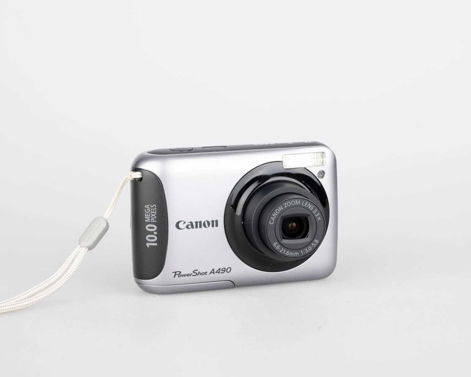 Canon® Canon Powershot A490 Digicam 10 MP CCD Sensor W/ Original Box + Manuals + 2GB SD Card (uses AA Batteries)(Canon Powershot A490 Digicam 10 Mp Ccd Sensor W Original Box Manuals 2gb Sd Card Uses Aa Batteries) - Image 4