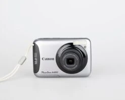 Canon® Canon Powershot A490 Digicam 10 MP CCD Sensor W/ Original Box + Manuals + 2GB SD Card (uses AA Batteries)(Canon Powershot A490 Digicam 10 Mp Ccd Sensor W Original Box Manuals 2gb Sd Card Uses Aa Batteries) -Vintage Camera Store canon powershot A490 10megapixel CCD digicam box manuals 2gbSD 20240106 449
