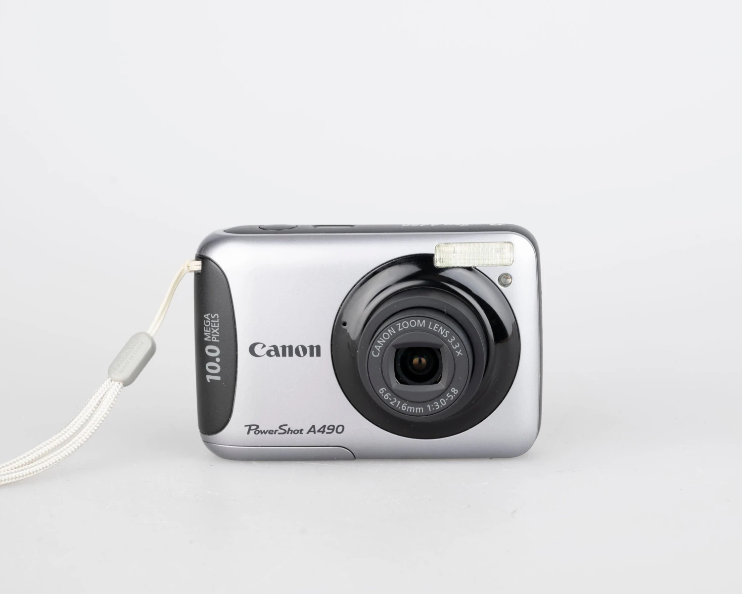 Canon® Canon Powershot A490 Digicam 10 MP CCD Sensor W/ Original Box + Manuals + 2GB SD Card (uses AA Batteries)(Canon Powershot A490 Digicam 10 Mp Ccd Sensor W Original Box Manuals 2gb Sd Card Uses Aa Batteries) - Image 3