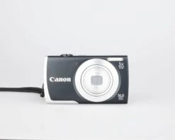 Canon® Canon Powershot A2600 Digicam W/ 16MP CCD Sensor W/ 8GB SD Card + Battery + Charger(Canon Powershot A2600 Digicam W 16mp Ccd Sensor W 8gb Sd Card Battery Charger) -Vintage Camera Store canon powershot a2600 black 16MP CCD digicam 20231212 244