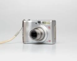 Canon® Canon Powershot A530 5MP CCD Sensor Digicam W/ 2GB SD (uses AA Batteries; Serial 2452104955)(Canon Powershot A530 5mp Ccd Sensor Digicam W 2gb Sd Uses Aa Batteries Serial 2452104955 Copy) -Vintage Camera Store canon powershot a530 5mp ccd digicam serial 2452104955 20250324 4