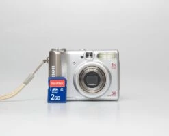 Canon® Canon Powershot A530 5MP CCD Sensor Digicam W/ 2GB SD (uses AA Batteries; Serial 2452104955)(Canon Powershot A530 5mp Ccd Sensor Digicam W 2gb Sd Uses Aa Batteries Serial 2452104955 Copy)