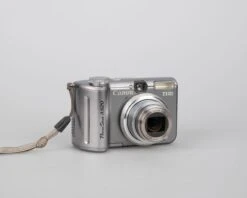 Canon® Canon Powershot A620 Digicam W/ 7.1 MP CCD Sensor; Includes 32MB SD Card (uses AA Batteries)(Canon Powershot A620 Digicam W 7 1 Mp Ccd Sensor Uses Aa Batteries And Sd Memory Cards) -Vintage Camera Store canon powershot a620 7MP ccd sensor digicam 20240305 734