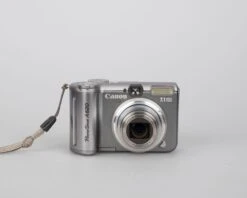 Canon® Canon Powershot A620 Digicam W/ 7.1 MP CCD Sensor; Includes 32MB SD Card (uses AA Batteries)(Canon Powershot A620 Digicam W 7 1 Mp Ccd Sensor Uses Aa Batteries And Sd Memory Cards) -Vintage Camera Store canon powershot a620 7MP ccd sensor digicam 20240305 735