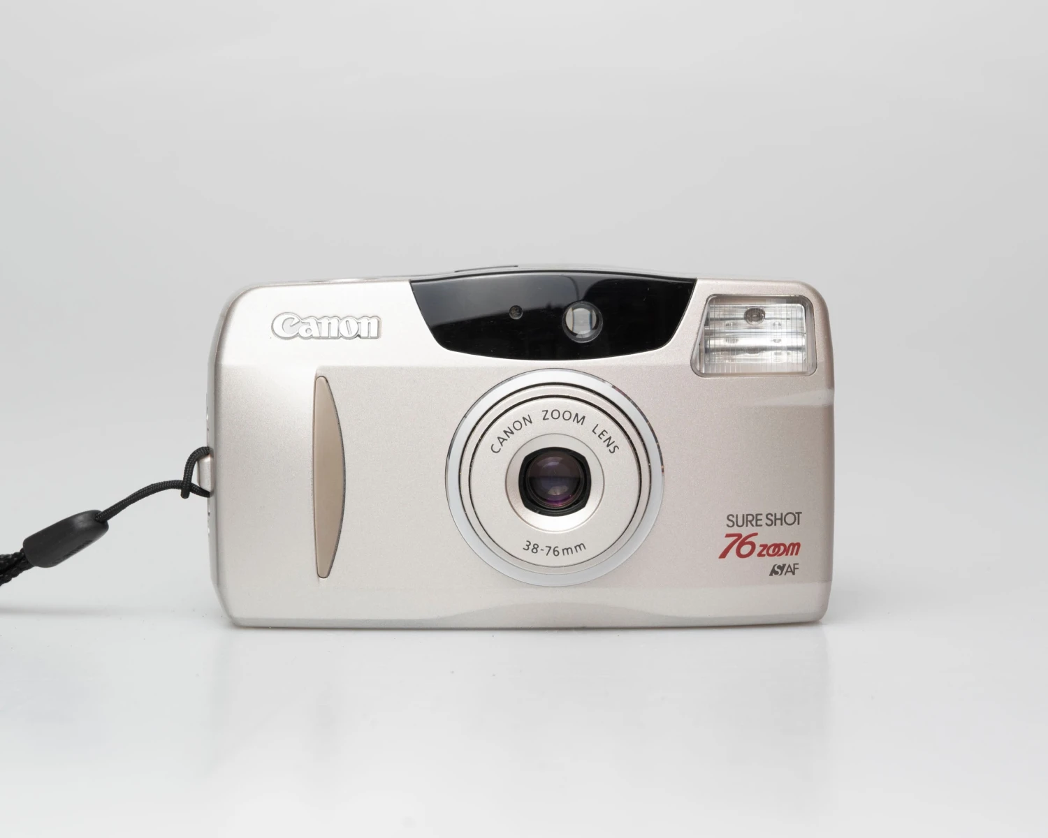 Canon® Canon Sure Shot Zoom 76 35mm Film Camera W/ Case (serial 7033172)(Canon Sure Shot Zoom 76 35mm Film Camera W Case Serial 7033172) 1 Canon® Canon Sure Shot Zoom 76 35mm Film Camera W/ Case (serial 7033172)(Canon Sure Shot Zoom 76 35mm Film Camera W Case Serial 7033172)