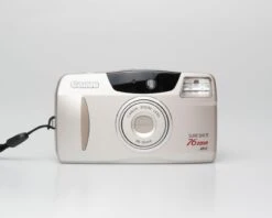 Canon® Canon Sure Shot Zoom 76 35mm Film Camera W/ Case (serial 7033172)(Canon Sure Shot Zoom 76 35mm Film Camera W Case Serial 7033172) 14 Canon® Canon Sure Shot Zoom 76 35mm Film Camera W/ Case (serial 7033172)(Canon Sure Shot Zoom 76 35mm Film Camera W Case Serial 7033172) -Vintage Camera Store canon sure shot 76zoom serial 7033172 20250618 9