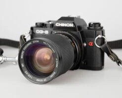 Chinon CG-5 35mm Film SLR Camera W/ 28-85mm Zoom (uses K-mount Lenses)(Chinon Cg 5 35mm Film Slr Camera W 28 85mm Zoom Uses K Mount Lenses) -Vintage Camera Store chinon CG 5 k mount 35mm SLR camera 202306074425