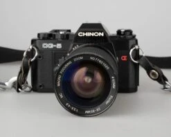 Chinon CG-5 35mm Film SLR Camera W/ 28-85mm Zoom (uses K-mount Lenses)(Chinon Cg 5 35mm Film Slr Camera W 28 85mm Zoom Uses K Mount Lenses)