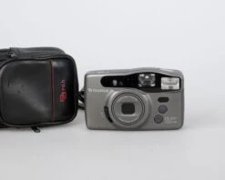 Fujifilm DL-260 Zoom MR 35mm Camera W/ Case (serial 80706760)(Fujifilm Dl 260 Zoom Mr 35mm Camera W Case Serial 80706760) -Vintage Camera Store fujifilm dl 270 zoom 35mmm film pns camera serial 80706760 20240812 2256