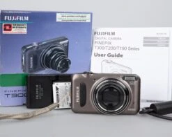 Fujifilm Finepix T300 Digicam W/ 14 MP CCD Sensor W/ Box + Battery + Charger + Manual(Fujifilm Finepix T300 Digicam W 14 Mp Ccd Sensor W Box Battery Charger Manual)