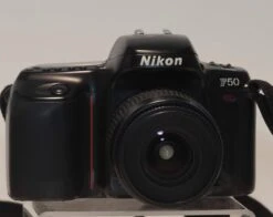 Nikon F50 35mm Film SLR(Nikon F50 35mm Film Slr Includes Af Nikkor 35 80 Lens Serial Number 2612371 Tested Works Great)