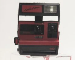 Red Polaroid 600 Cool Cam Instant Camera(Red Polaroid 600 Cool Cam Instant Camera Includes Original Case Uses Polaroid Originals Type 600 Film Tested With Film) -Vintage Camera Store il fullxfull.2075186540 fpow