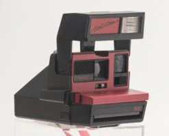 Red Polaroid 600 Cool Cam Instant Camera(Red Polaroid 600 Cool Cam Instant Camera Includes Original Case Uses Polaroid Originals Type 600 Film Tested With Film)