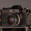 GAF L-CS 35mm Film SLR(Gaf L Cs 35mm Film Slr With Auto Soligor 50mm F1 8 Lens Uses M42 Mount Lenses Aka Pentax Screw Mount Film Tested)