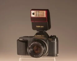 Canon® Canon T50 Camera + Speedlite Flash(Canon T50 35mm Film Slr W 50mm F1 8 Lens Canon 244t Speedlite Flash Film Tested Excellent Condition) -Vintage Camera Store il fullxfull.2189753714 17tn