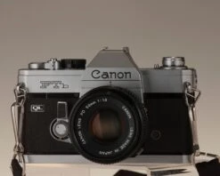 Canon® Canon FTb 35mm Film SLR(Canon Ftb 35mm Film Slr Serial 246460 W 50mm F1 8 Lens Film Tested Works Great) -Vintage Camera Store il fullxfull.2209265240 t7w1
