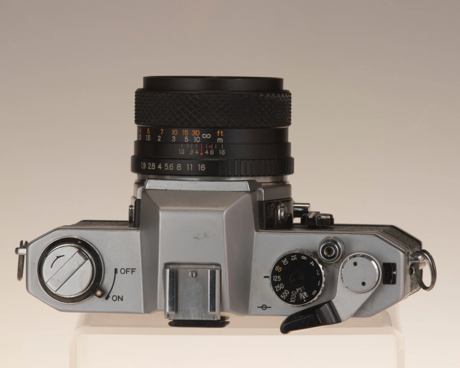 Yashica FX-2 35mm Film SLR + 50mm F1.9 Lens(Yashica Fx 2 35mm Film Slr W Yashica 50mm F1 9 Lens Film Tested Works Great) 5 Yashica FX-2 35mm Film SLR + 50mm F1.9 Lens(Yashica Fx 2 35mm Film Slr W Yashica 50mm F1 9 Lens Film Tested Works Great) - Image 5