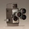 Bell And Howell Two-Fifty-Two 8mm Movie Camera(Bell And Howell Two Fifty Two 8mm Movie Camera W 3 Lens Turret Tested Working)