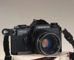 Yashica FX-D 35mm Film SLR + 50mm F1.9 Lens(Yashica Fx D 35mm Film Slr W Yashica 50mm F1 9 Lens Film Tested Works Great) -Vintage Camera Store il fullxfull.2283411203 70lm