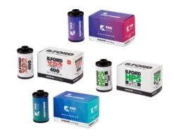 Ilford And Kentmere 35mm Film Sampler (four 36-exposure Rolls)(Ilford And Kentmere 35mm Film Sampler Four 36 Exposure Rolls)