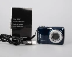 Kodak Easyshare C195 14 MP CCD Sensor Digicam W/ Manual And USB Cable (uses AA Batteries And SD Memory Cards)(Kodak Easyshare C195 14 Mp Ccd Sensor Digicam W Manual And Usb Cable Uses Aa Batteries And Sd Memory Cards)