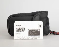 Kodak Star 835AF Auto Focus 35mm Camera (serial T-084) W/ Case + Manual(Kodak Star 835af Auto Focus 35mm Camera Serial T 084 W Case Manual) -Vintage Camera Store kodak star 835 AF 35mm point and shoot Camera serial t 084 202310215494