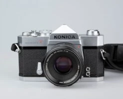 Konica Autoreflex T2 35mm Film SLR W/Hexanon AR 50mm F1.8 Lens(Konica Autoreflex T2 35mm Film Slr W Hexanon Ar 50mm F1 8 Lens) -Vintage Camera Store konica AutoReflex T2 35mmSLR Hexanon50mmF18 serial 199334 202212042532