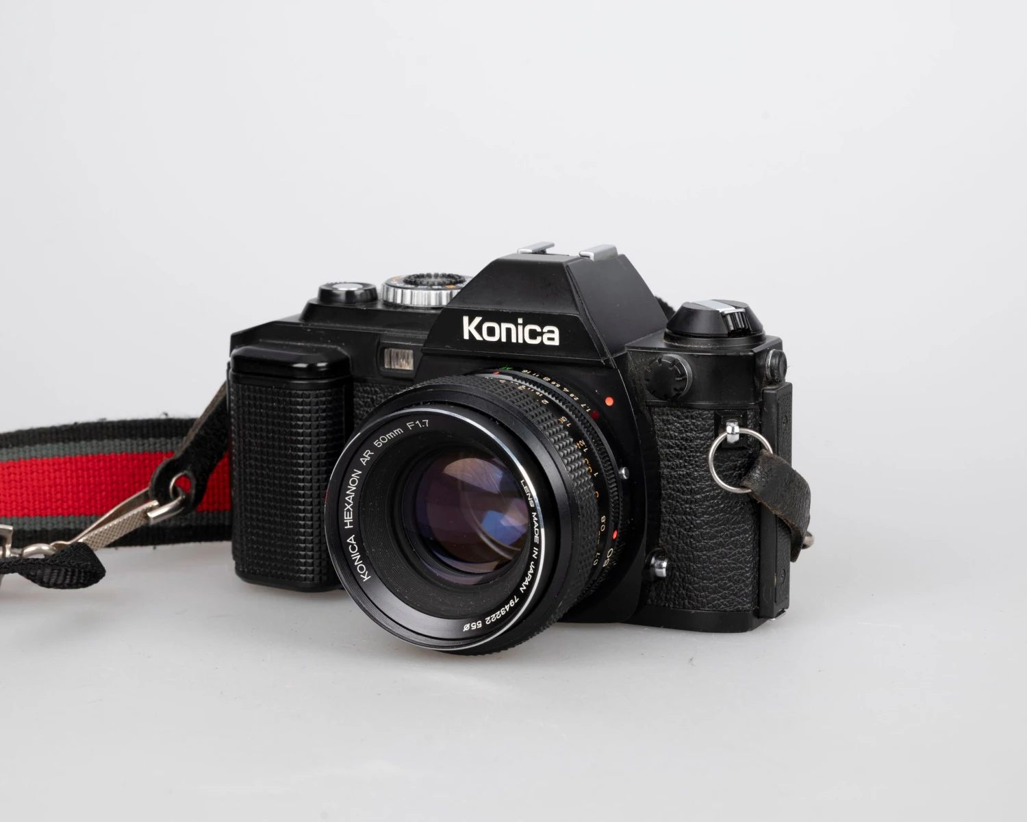Konica FS-1 35mm Film SLR Camera W/Hexanon AR 50mm F1.7 Lens (serial 518843) | Film🎞tested(Konica Fs 1 35mm Film Slr Camera W Hexanon Ar 50mm F1 87 Lens Serial 518843) - Image 5