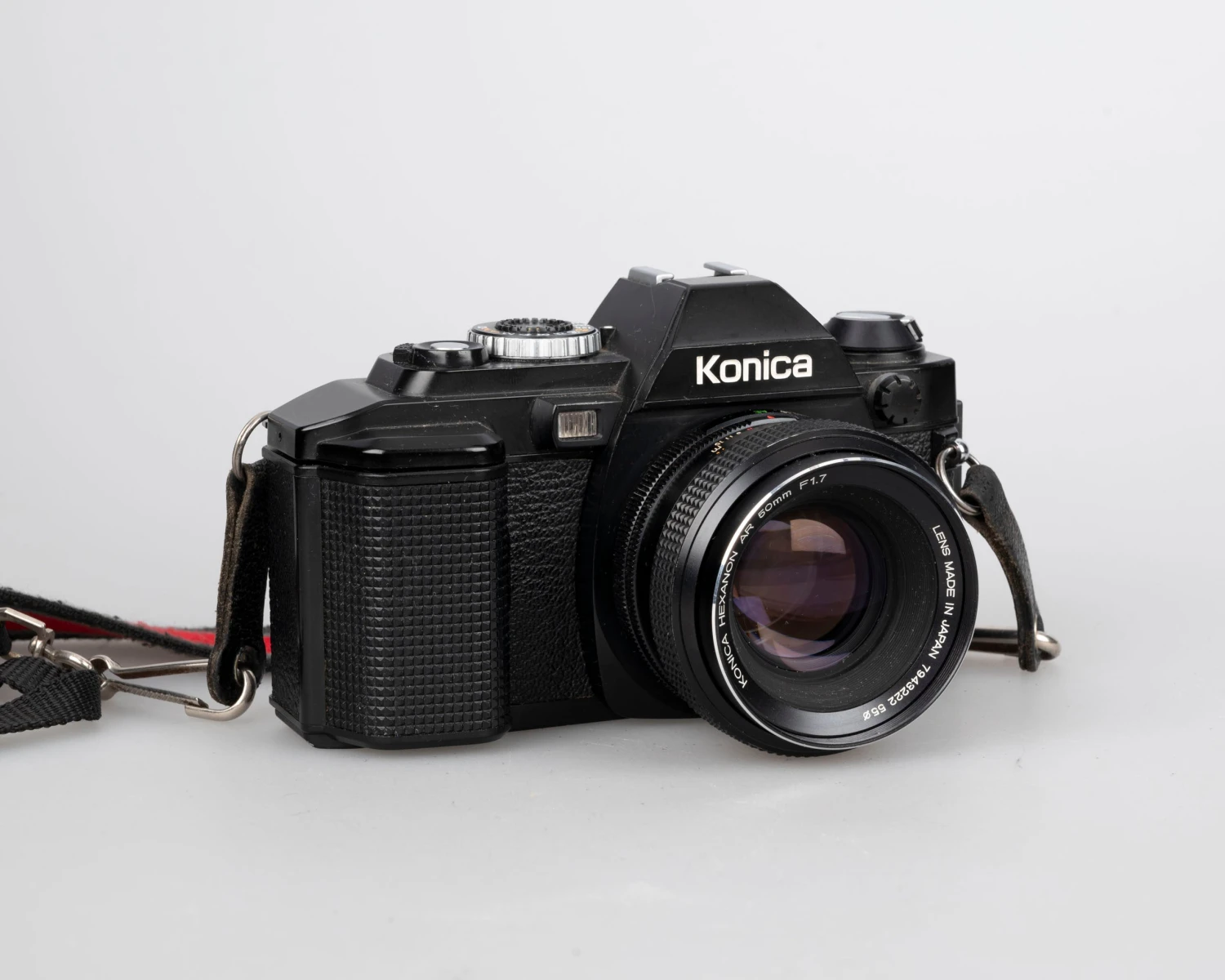 Konica FS-1 35mm Film SLR Camera W/Hexanon AR 50mm F1.7 Lens (serial 518843) | Film🎞tested(Konica Fs 1 35mm Film Slr Camera W Hexanon Ar 50mm F1 87 Lens Serial 518843) - Image 4