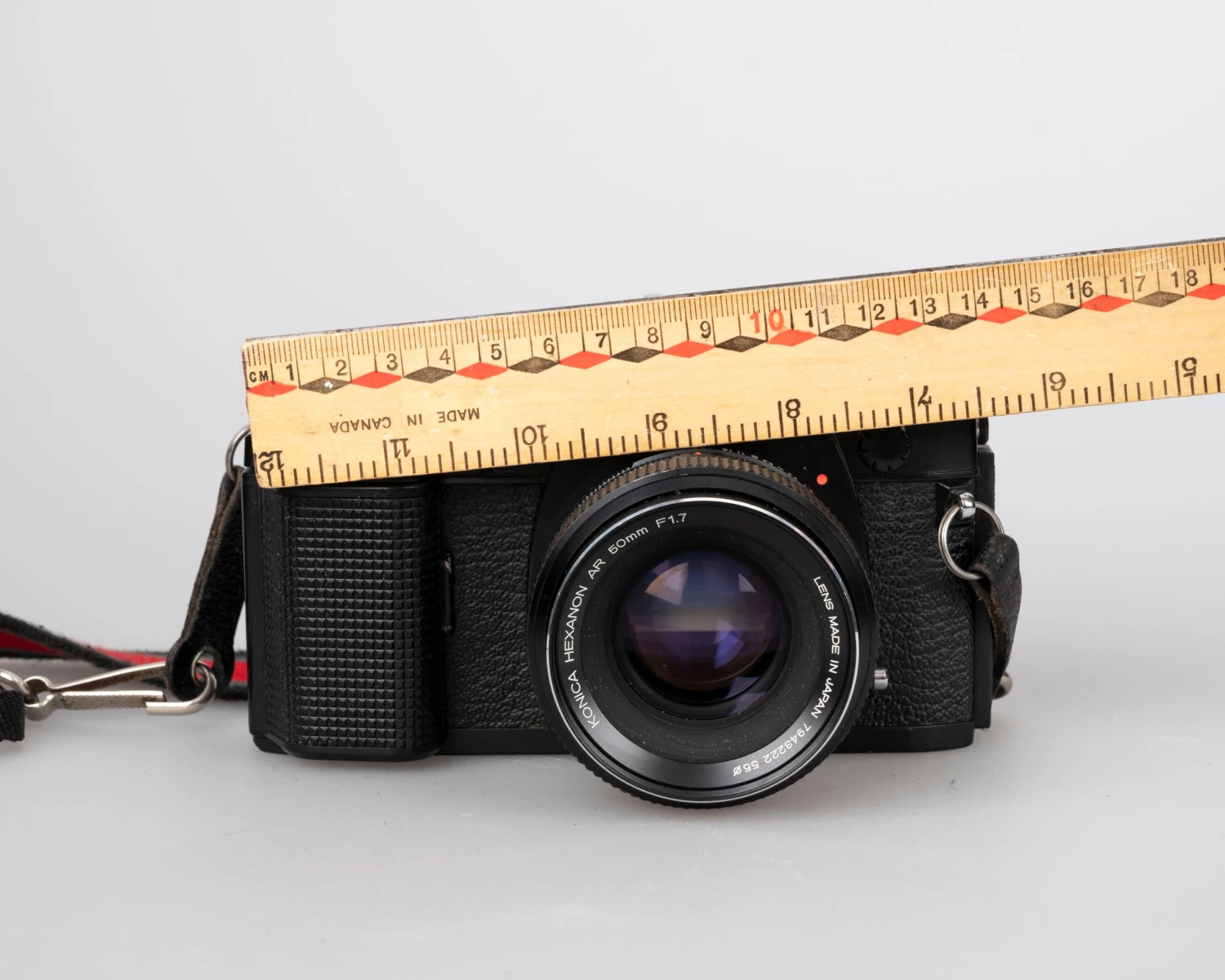 Konica FS-1 35mm Film SLR Camera W/Hexanon AR 50mm F1.7 Lens (serial 518843) | Film🎞tested(Konica Fs 1 35mm Film Slr Camera W Hexanon Ar 50mm F1 87 Lens Serial 518843) - Image 3